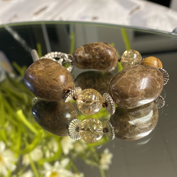 Kenneth Cole Polished Stone Bracelet - Picture 3 of 4